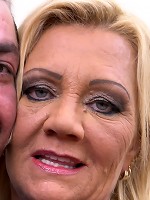 Curvy British housewife getting very frisky