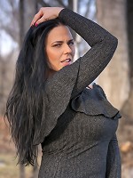 Curvy British housewife getting very frisky