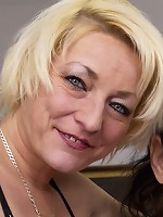 Curvy British housewife getting very frisky