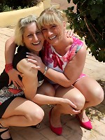 Curvy British housewife getting very frisky