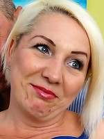 Curvy British housewife getting very frisky