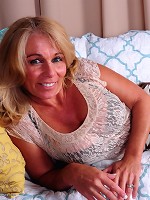 Curvy British housewife getting very frisky