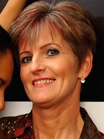 Curvy British housewife getting very frisky