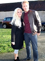 Curvy British housewife getting very frisky