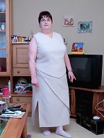 Curvy British housewife getting very frisky