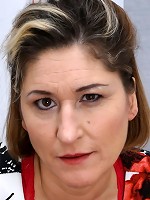 Curvy British housewife getting very frisky