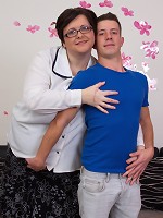 Curvy British housewife getting very frisky